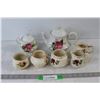 Image 1 : (2) Teapots, (3) Sugar Dishes and (2) Creams