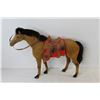 Image 5 : Toy Horse, Model Pop Gun, Woody, Small Plastic Hat, (2) Plastic Cowboy Figurines