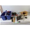 Image 1 : Tool Tray, Clamp, Hinges, Assorted Hardware