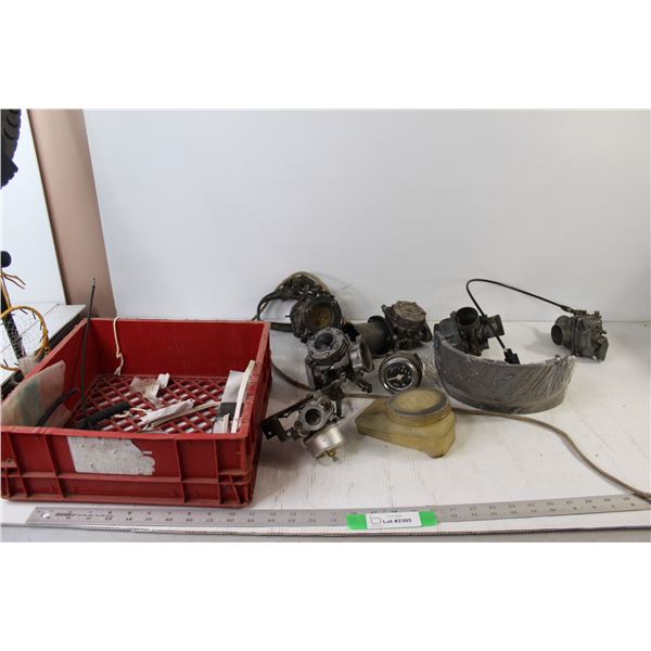 Red Crate, Assorted Automotive Hardware