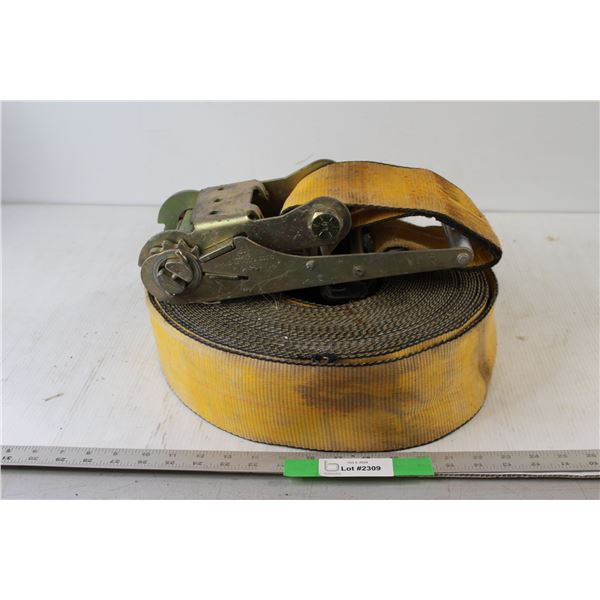 Kinedyne Heavy Duty Ratchet Straps WLL 5400 lbs 2450 kg 4" Wide Strap