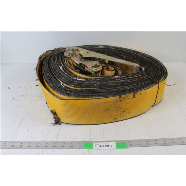 Kinedyne Heavy Duty Ratchet Straps WLL 5400 lbs 2450 kg 4" Wide Strap