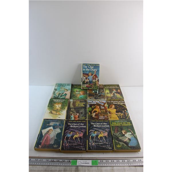 (13) Nancy Drew Mystery Stories Books by Carolyn Keene