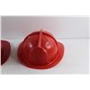 Image 3 : (2) Plastic Kids Firefighter Hard Hats