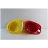 Image 6 : (2) Plastic Kids Firefighter Hard Hats