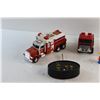 Image 3 : Fire Truck Toys and Firefighter Figurine