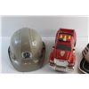 Image 3 : Tonka Fire Pickup Truck, Toy Hard Hat and (2) Caps