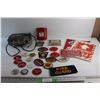 Image 1 : Interior Warmer - As Is, Fire Alarm, Patches, Pins and Signs