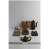 Image 1 : Hot Plates, Decorative Miniature Dish Rack and Wall Decorations