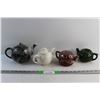 Image 1 : (4) Ceramic Tea Pots