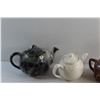 Image 3 : (4) Ceramic Tea Pots