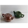 Image 4 : (4) Ceramic Tea Pots