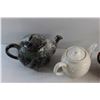 Image 5 : (4) Ceramic Tea Pots