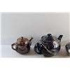 Image 3 : (3) Ceramic (1) Enamel Tea Pots