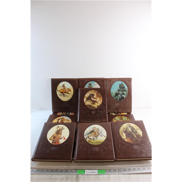 (19) The Old West Books - The Cowboys, The Frontiersman and The Townsman