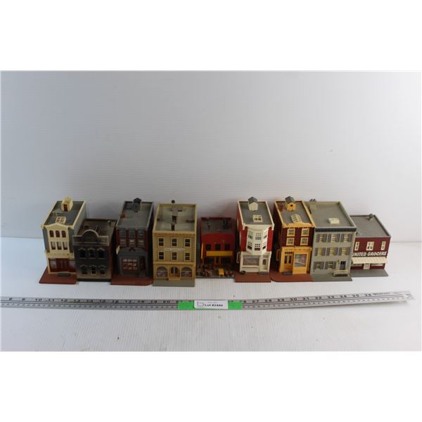 Toy Plastic Buildings