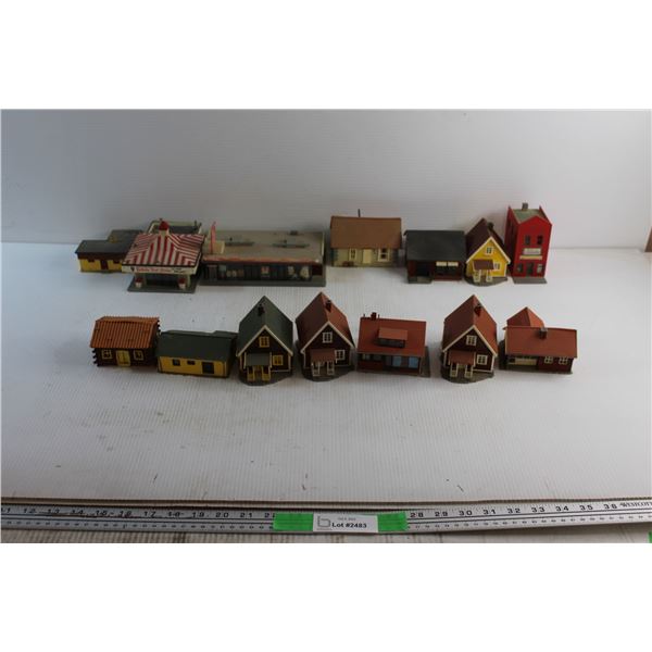 Toy Plastic Buildings