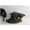 Image 2 : Horse and Bull Fighter Figurines