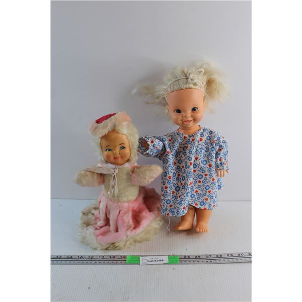 (2) Vintage Dolls