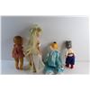 Image 5 : (4) Dolls - Clown, Cossack and Barbie