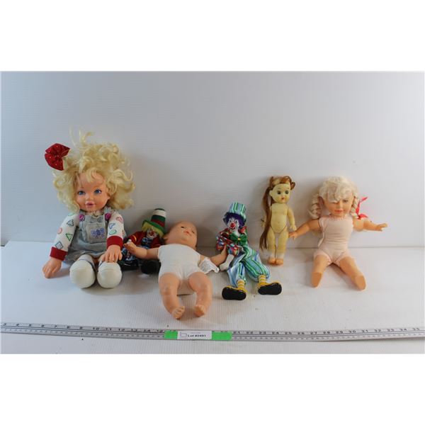 Baby Dolls and Clowns