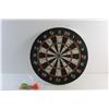 Image 1 : Nazar 18'' Pro Style Dartboard w/ (6) Weighted Brass Darts