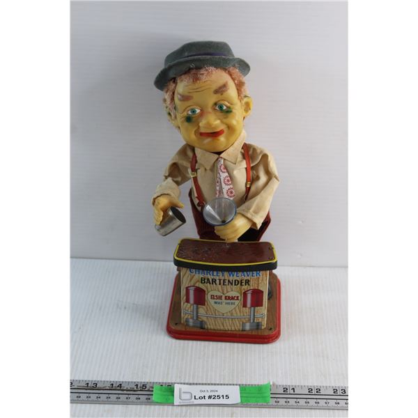 Charley Weaver Bartender Battery Operated Toy