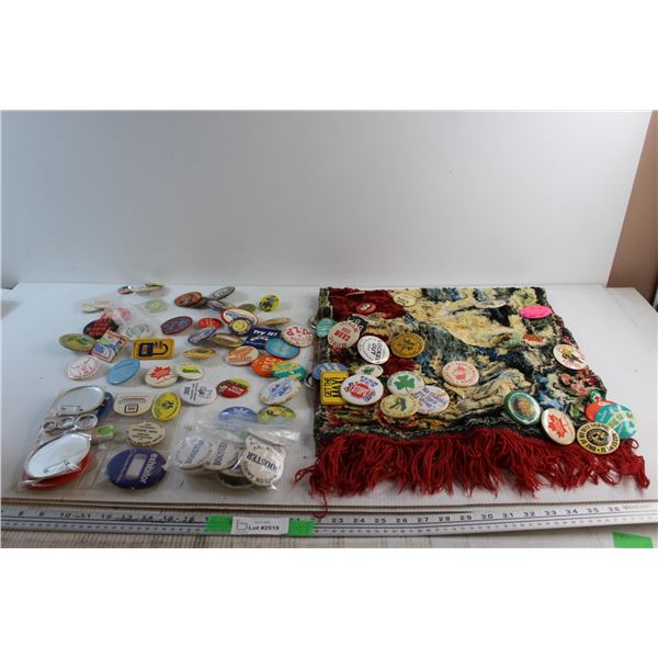 Pin Back Button Collection