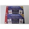 Image 3 : (8) Super Bowl Replica Tickets