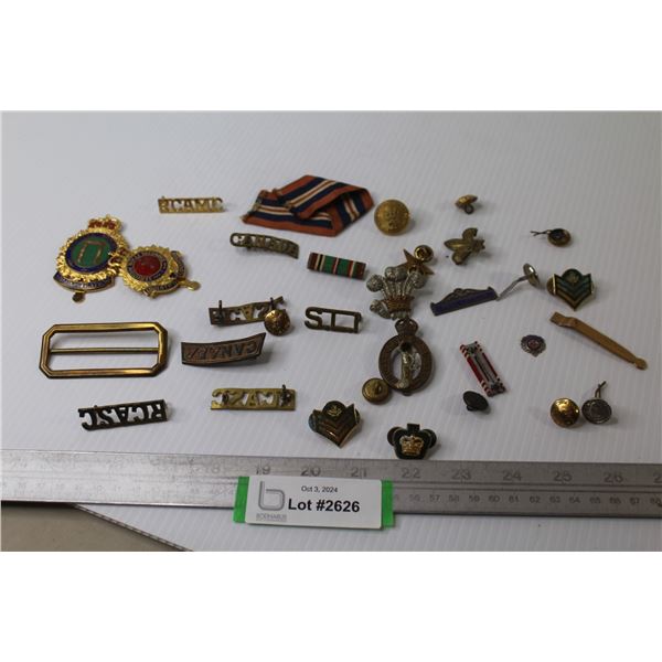 Canadian Military Pins