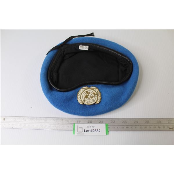 Blue Army Beret (Size 6 3/4")