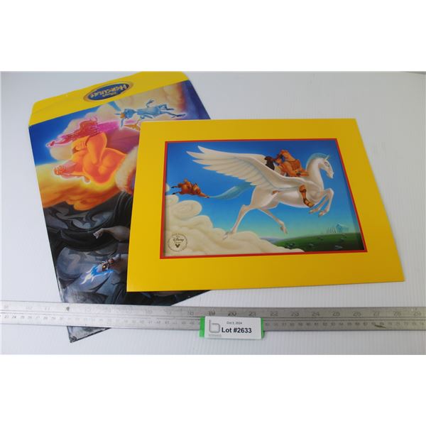 Disney's Commemorative Lithograph of Hercules