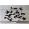 Image 1 : Metal Calvary Figures on Horse Back - Cannons & Wagons (some needing repair)