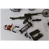 Image 4 : Metal Calvary Figures on Horse Back - Cannons & Wagons (some needing repair)