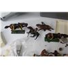 Image 2 : Metal Cavalry Figures (in need of repair - in plastic container)