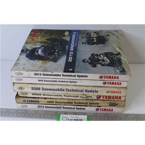 (6) Yamaha Snowmobile Technical Update Manuals