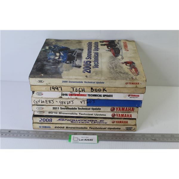 (8) Yamaha Snowmobile Technical Update Manuals