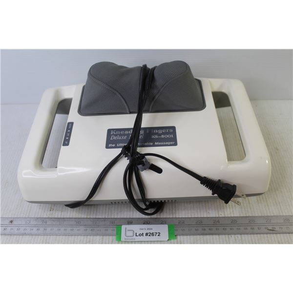 Kneading Fingers Deluxe Massager (working)
