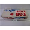 Image 1 : Canadian SMI Launch Box Flying Model Rocket Starter Kit-may be missing pieces-as is