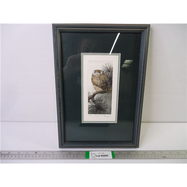 Screech Owl Print #17 of 200 - 10"x14"