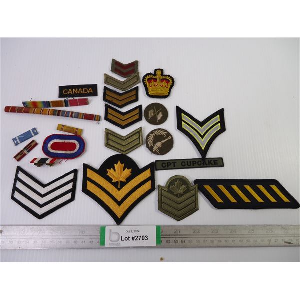 Lot of Assorted Canadian Patches