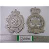 Image 1 : (2) Crafted Canadian Badges