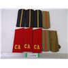 Image 1 : (9) Assorted Military Shoulder Boards