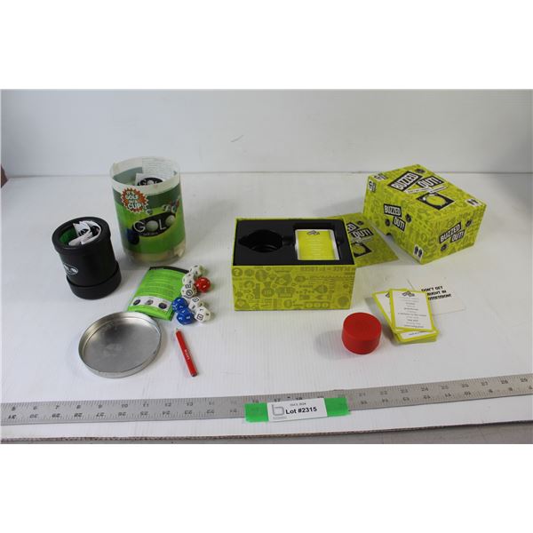 Golf In a Cup Game, Buzzed Out Game - As Is