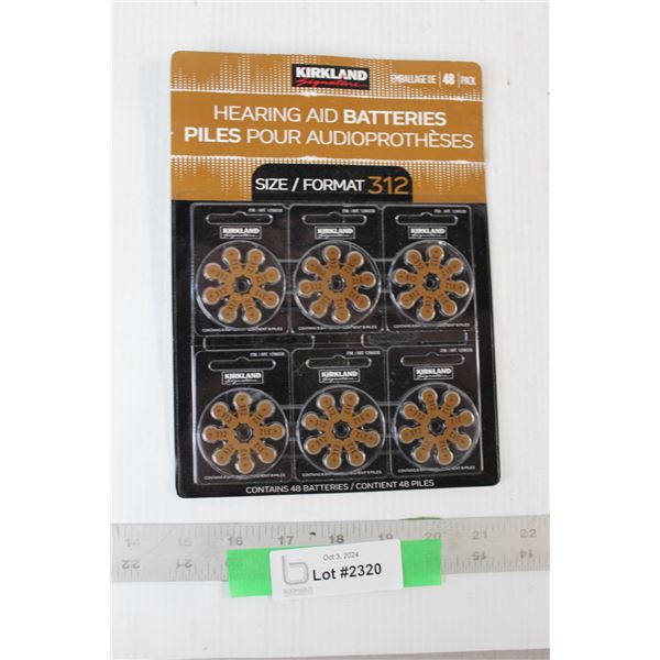 Pack Of (48) Hearing Aid Batteries Size 312 - Still Sealed