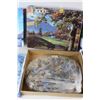 Image 3 : (3) Scenery Puzzles - 300 and (2) 1000 - All As Is