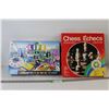 Image 1 : Chess, The Game Of Life Twists and Turns Board Game - Both As Is