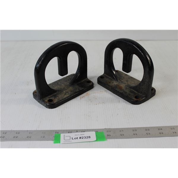 (2) Dodge Truck Tow Hooks