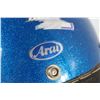 Image 2 : Arai Blue Motorbike Helmet