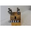 Image 2 : Kitchen Knife Set Block - Missing Some
